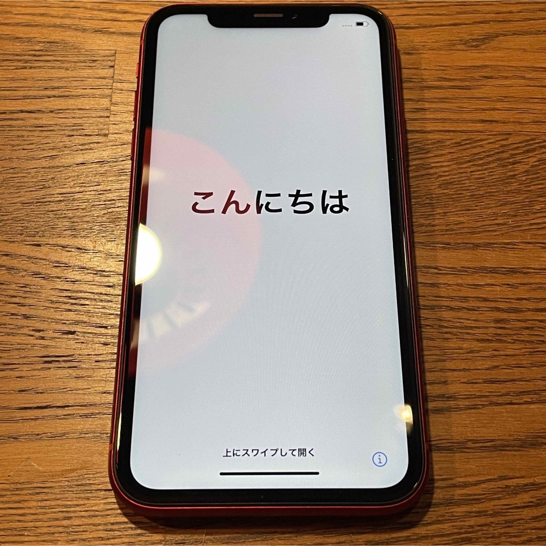 marukoさま専用　iPhone XR Red 64GB SIMフリー 4