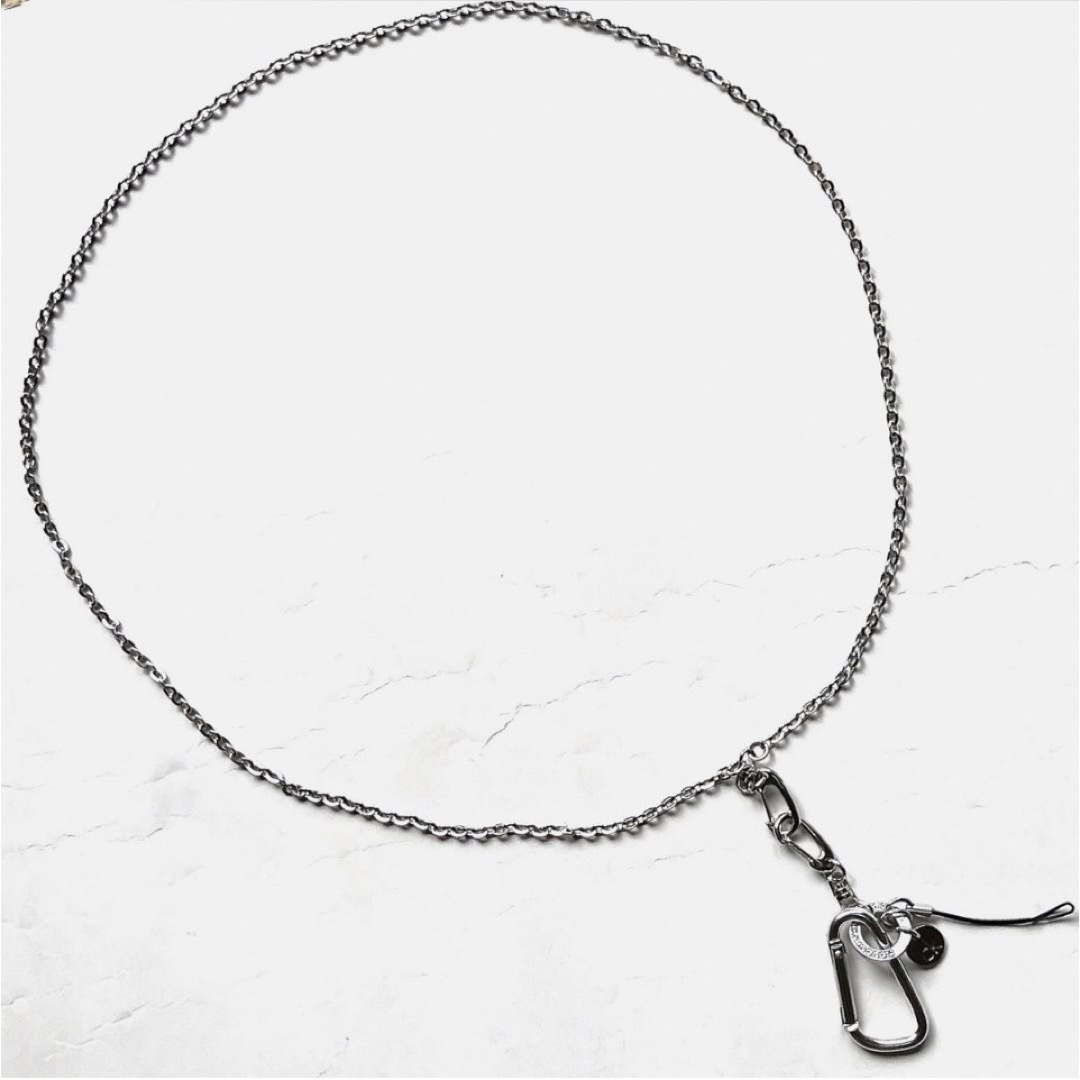 Calvin Klein(カルバンクライン)のCK Calvin Klein ネックストラップチェーン カラビナ メンズのアクセサリー(ネックレス)の商品写真