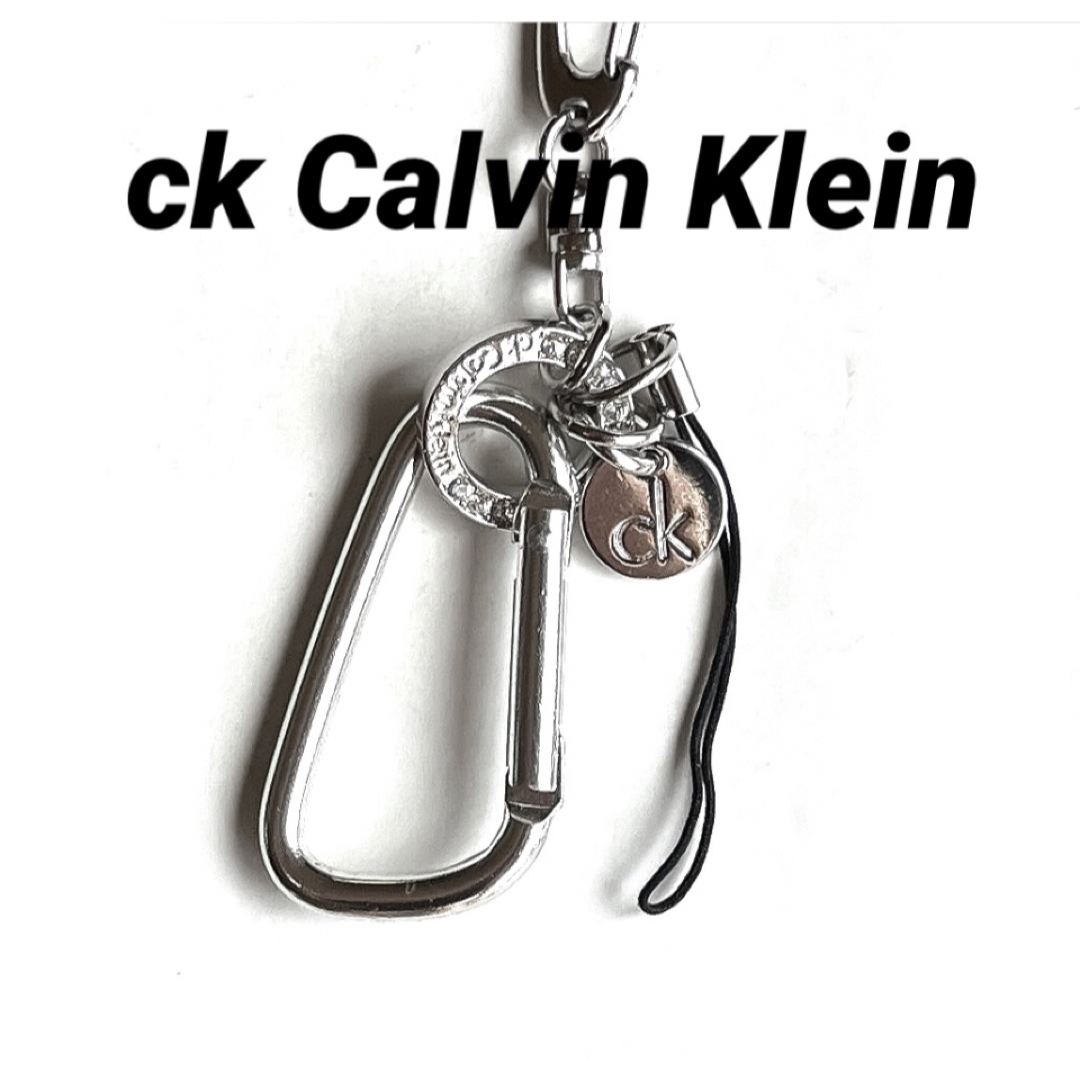 Calvin Klein(カルバンクライン)のCK Calvin Klein ネックストラップチェーン カラビナ メンズのアクセサリー(ネックレス)の商品写真