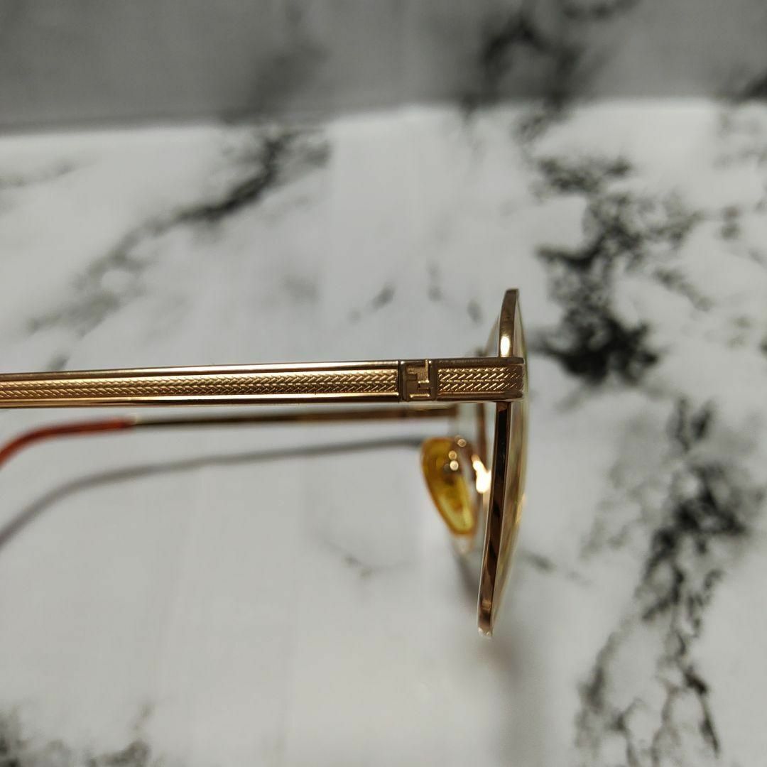 801超美品 フェンディ メガネ 眼鏡 4011 鼈甲 ヴィンテージ ゴールド