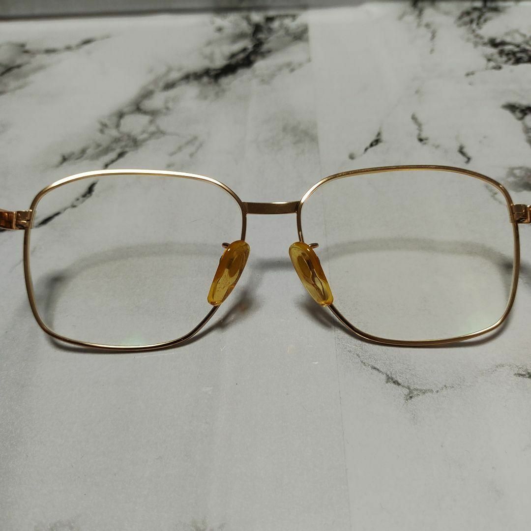 801超美品 フェンディ メガネ 眼鏡 4011 鼈甲 ヴィンテージ ゴールド