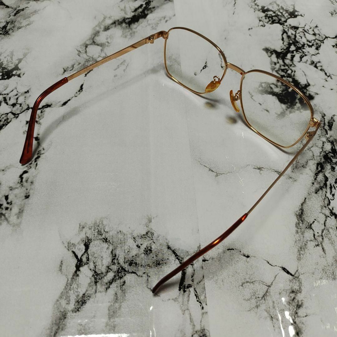 801超美品 フェンディ メガネ 眼鏡 4011 鼈甲 ヴィンテージ ゴールド 