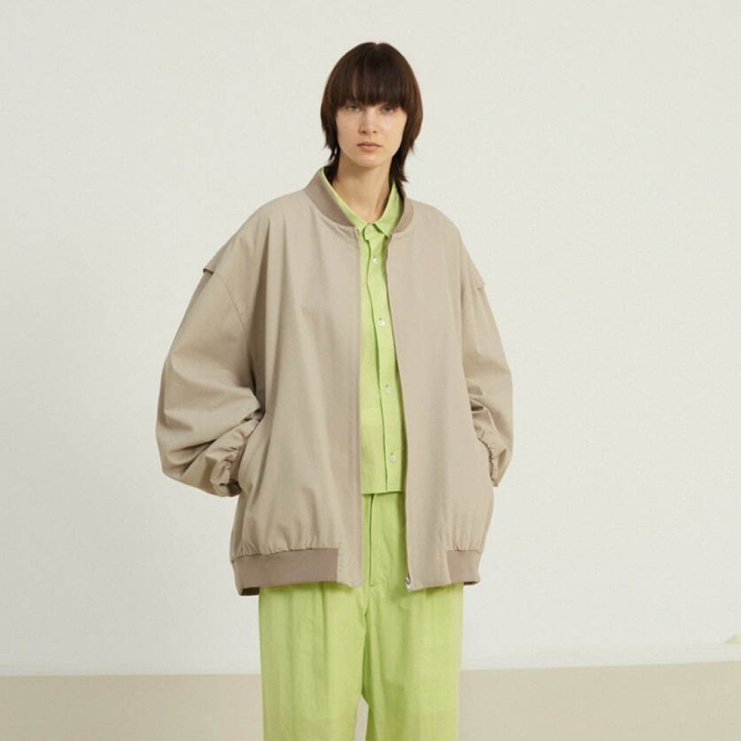 URU TOKYO 21SS ZIP UP BLOUSON