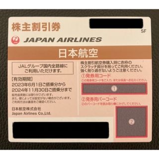 JAL(日本航空)株主優待券(航空券)