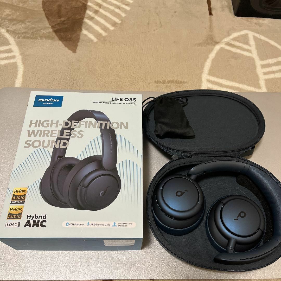 anker soundcore life q35 美品 - ヘッドフォン
