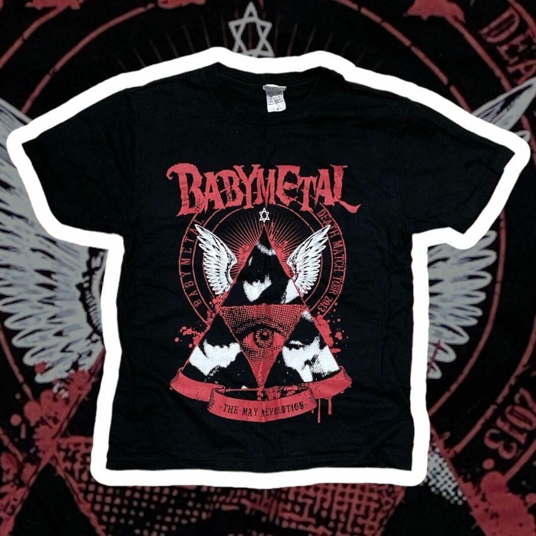 アイドルグッズBABYMETAL 五月革命 記念Tシャツ グッズ