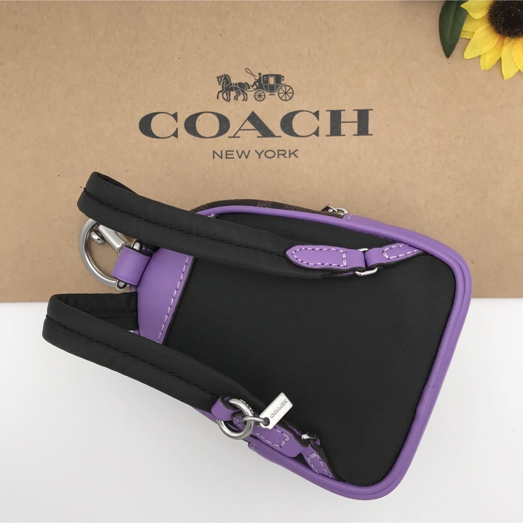 COACH ★大人気★ ミニコート バックパック バッグチャーム 新品