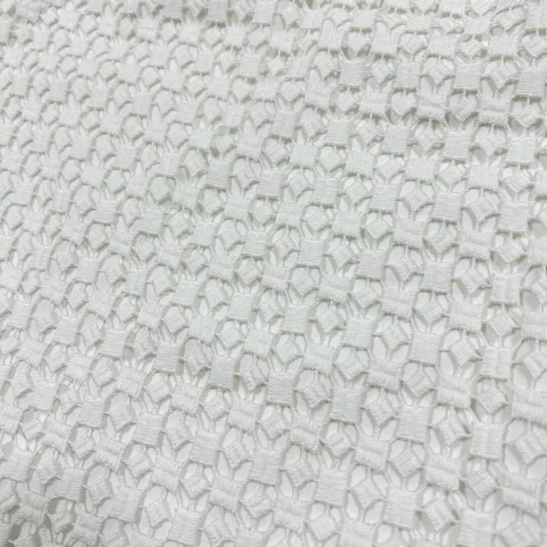 【新品】デミルクス ビームス スクエアレーススカート ホワイト サイズ36 4