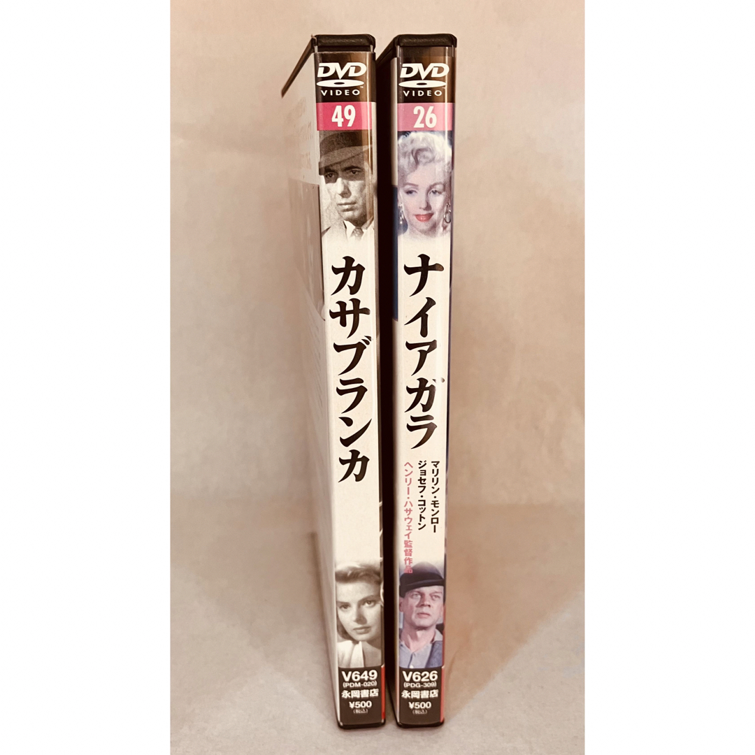 レア・昭和レトロ】DVD 水野晴郎の世界名作映画「カサブランカ