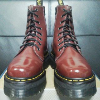 Dr.Martens SINCLAIR UK4 黒 厚底 8ホール JADON