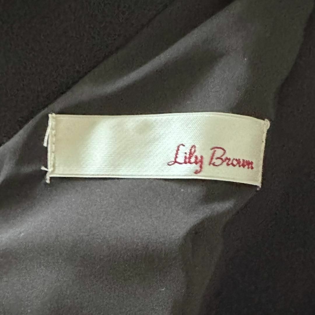 Lily Brown(リリーブラウン)のももこさまLily brown  レース ワンピース 黒 サイズ1 レディースのワンピース(ひざ丈ワンピース)の商品写真