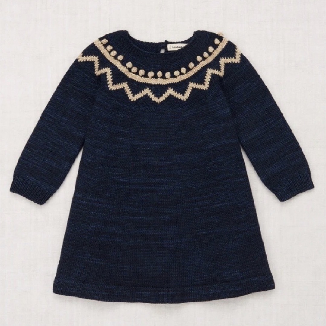 □ misha and puff zigzag dress 4y ink