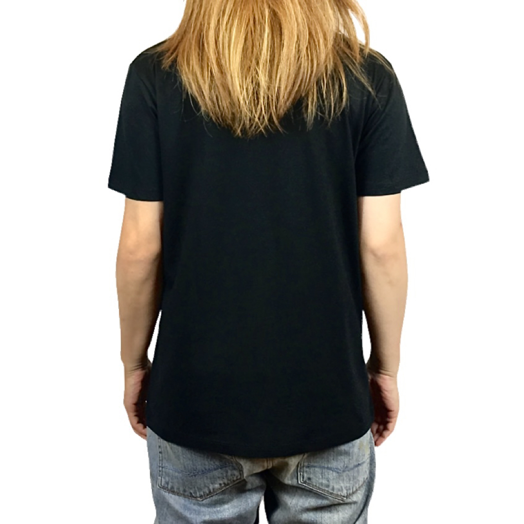 新品 ジョニーデップ バンド ハリウッドヴァンパイアーズ バンダナ 黒 Tシャツ メンズのトップス(Tシャツ/カットソー(半袖/袖なし))の商品写真