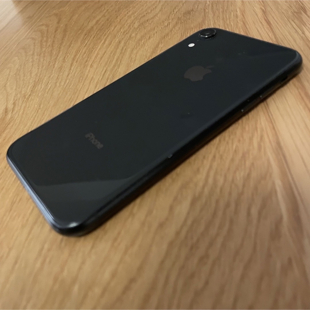 Apple(アップル)のえど様*専用☆ iPhone XR Black 128 GB SIMフリー スマホ/家電/カメラのスマートフォン/携帯電話(スマートフォン本体)の商品写真