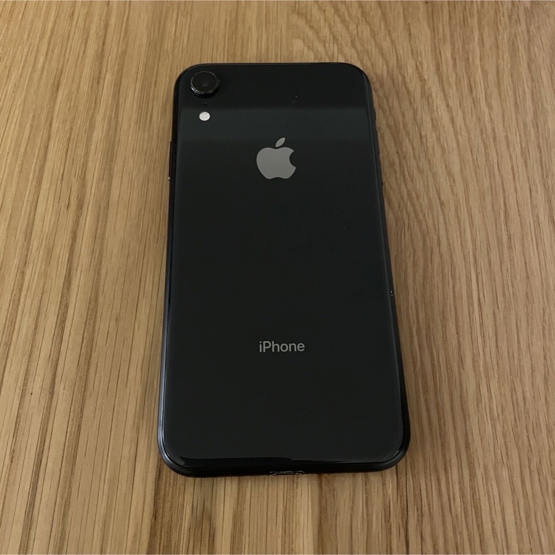 Apple(アップル)のえど様*専用☆ iPhone XR Black 128 GB SIMフリー スマホ/家電/カメラのスマートフォン/携帯電話(スマートフォン本体)の商品写真