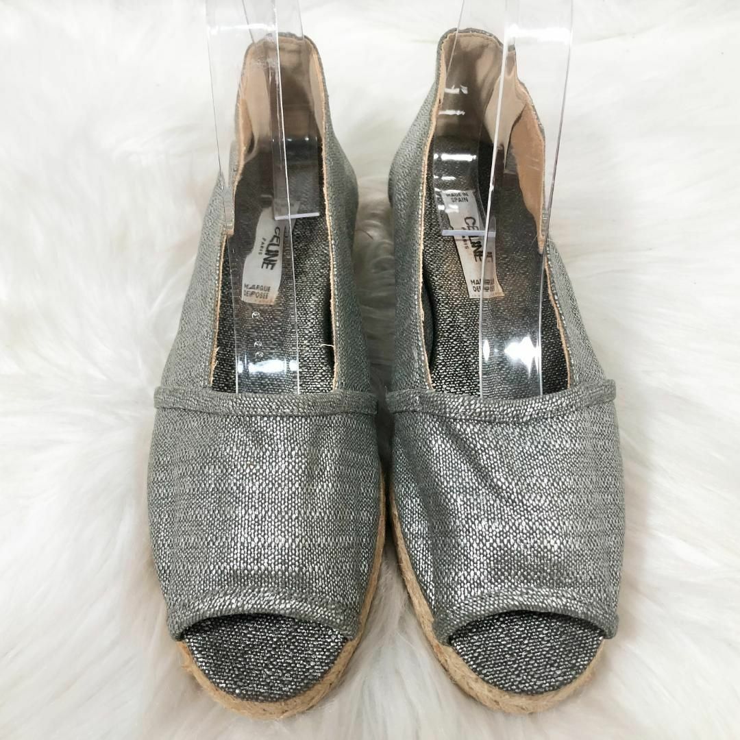 CELINE セリーヌ オープントゥ スリッポン スニーカー