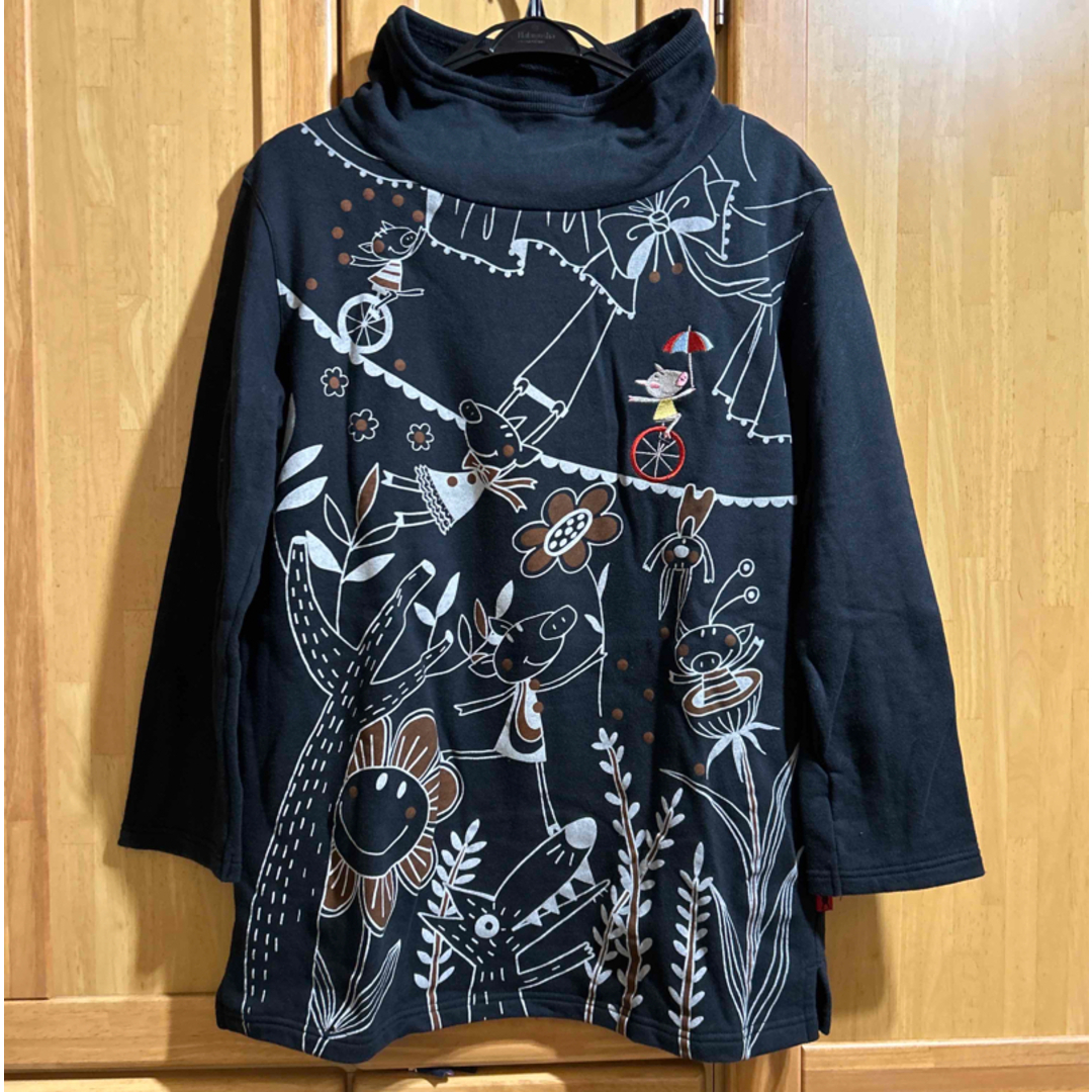 ALBEROBELLO - OLLEBOREBLA アルベロベロ チュニック トレーナー 美品