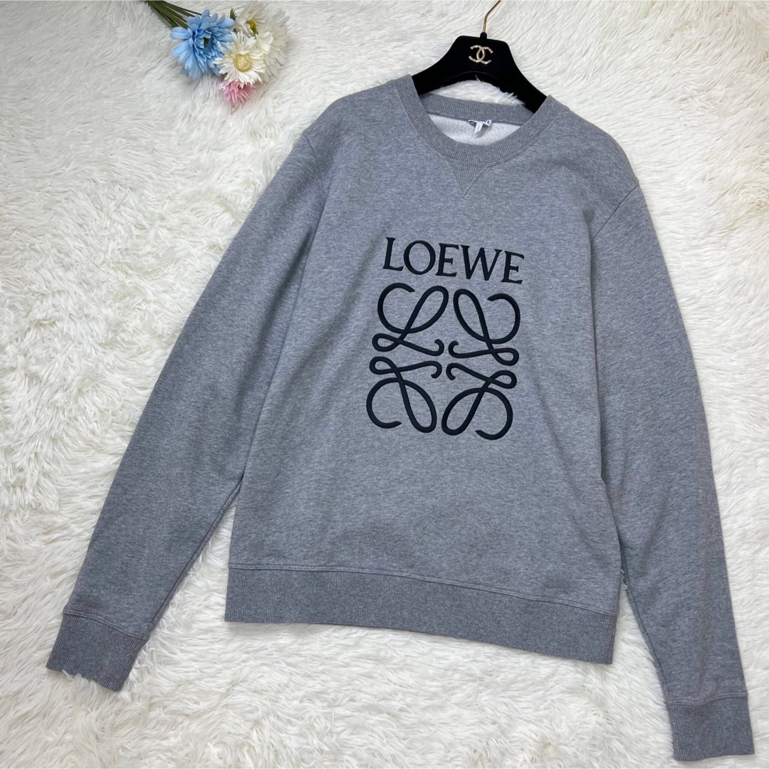 人気♡Lサイズ♡極美品♡LOEWE ロエベ アナグラム スウェット ...