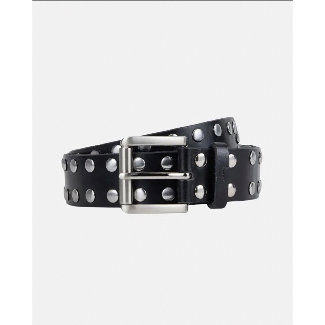 STUSSY(ステューシー)のStussy 8 BALL STUDDED BELT 黒 S/M メンズのファッション小物(ベルト)の商品写真