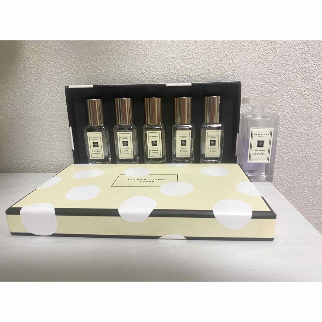 Jo Malone(ジョーマローン)の最終価格　ジョマローン香水セット+バスオイル コスメ/美容の香水(香水(女性用))の商品写真