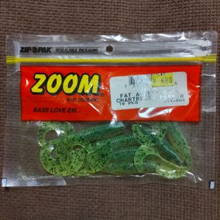 ズーム(Zoom)のZOOM　ズーム　ファットアルバートグラブ　ワーム　ブラックバス　釣り　ZBC(ルアー用品)