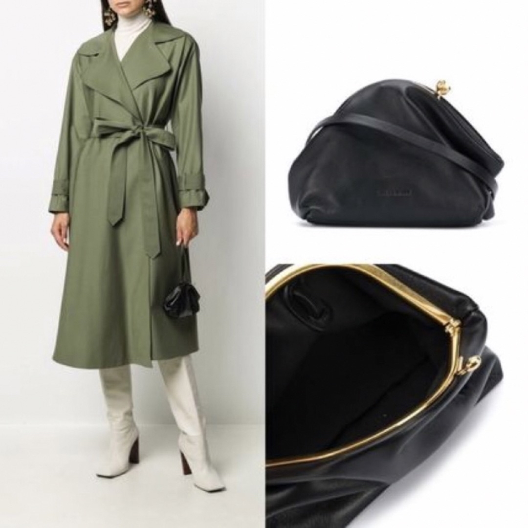 Jil Sander(ジルサンダー)のJIL SANDER がま口ポシェット レディースのファッション小物(ポーチ)の商品写真