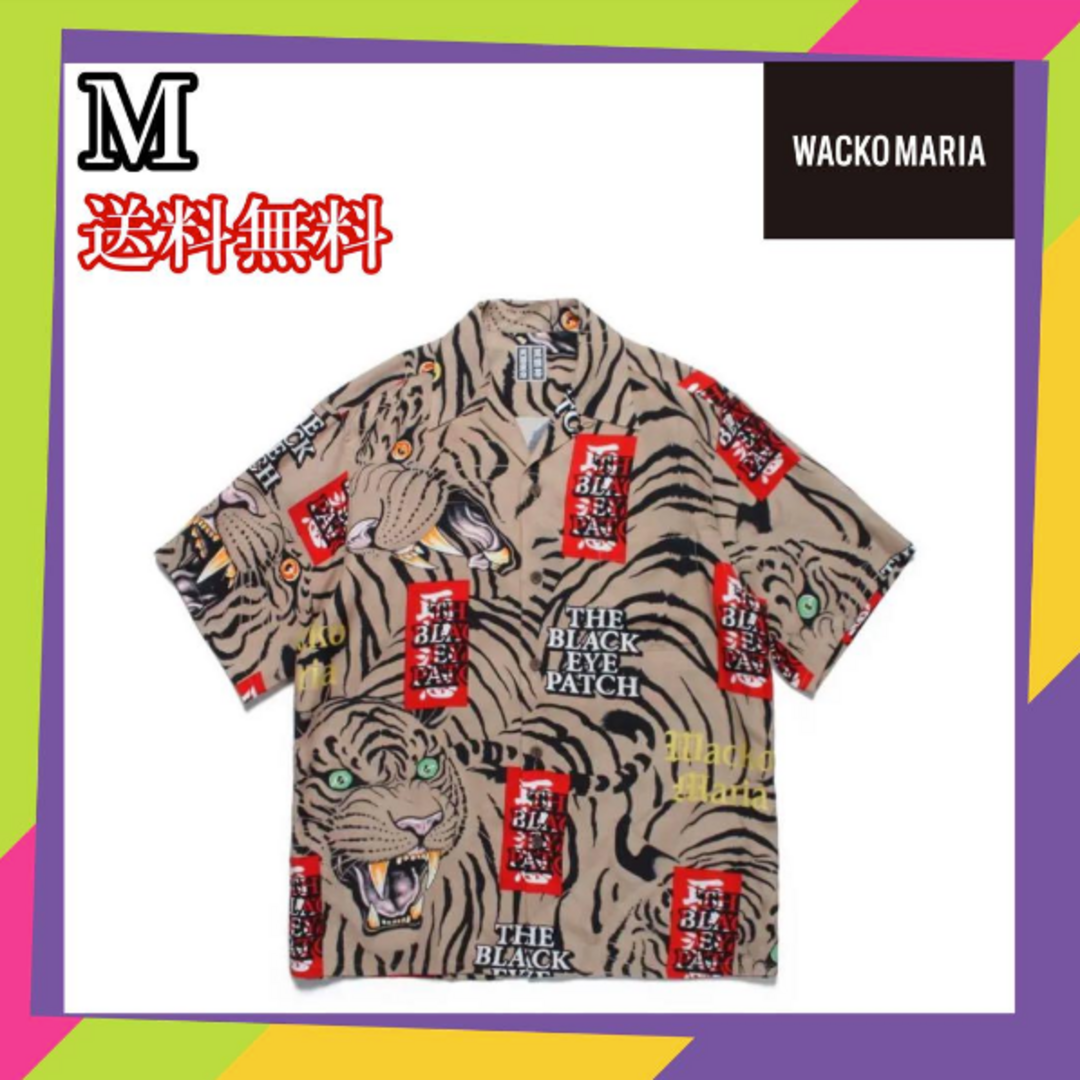 WACKO MARIA(ワコマリア)のWacko Maria BLACKEYEPATCH ブラウン M メンズのトップス(シャツ)の商品写真