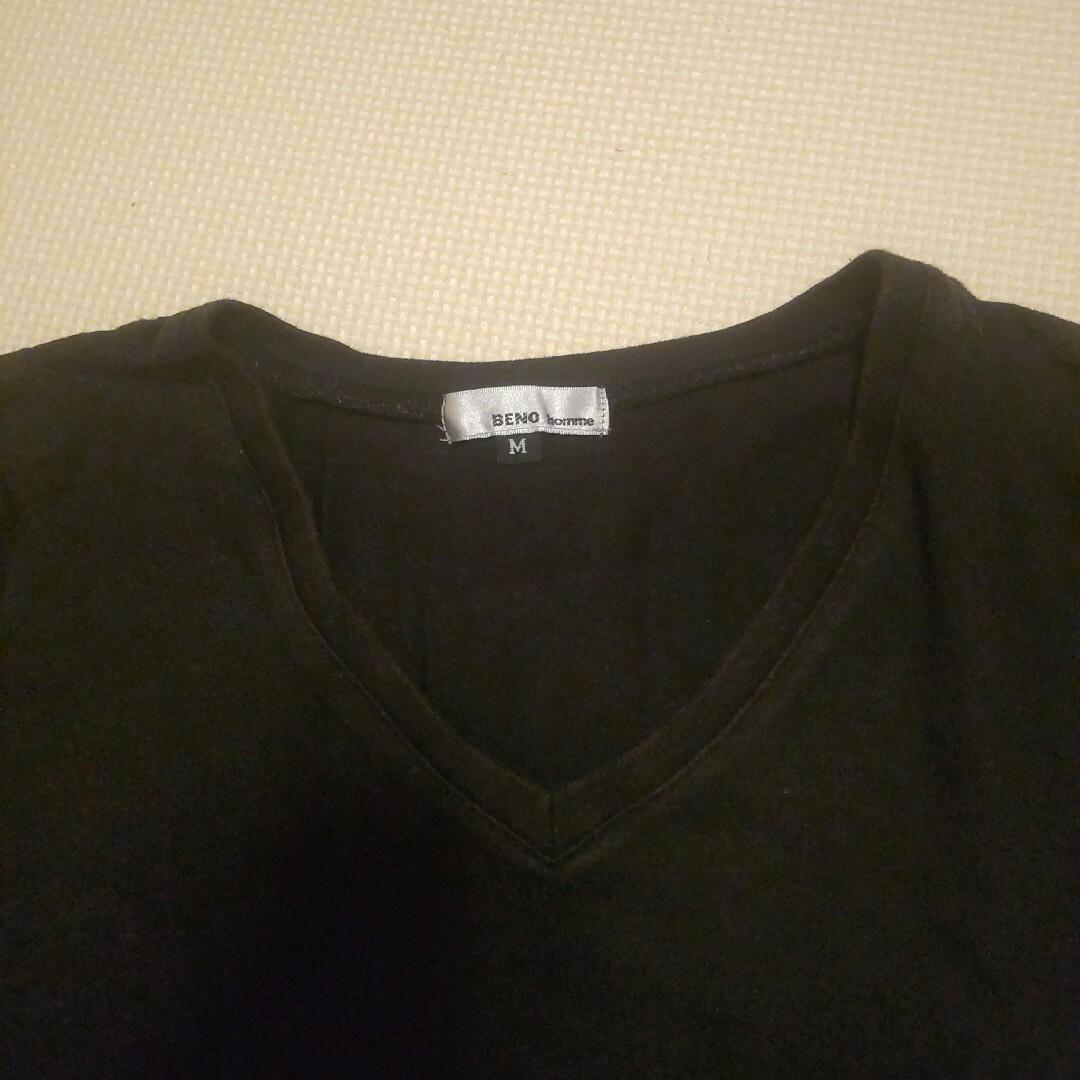 BENO(ビーノ)のBENO HOMME Tシャツ M 細身 メンズのトップス(Tシャツ/カットソー(半袖/袖なし))の商品写真