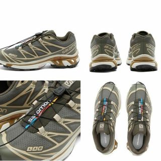 SALOMON - 25cm サロモン XT-6 新品 スニーカー ベルーガ ...