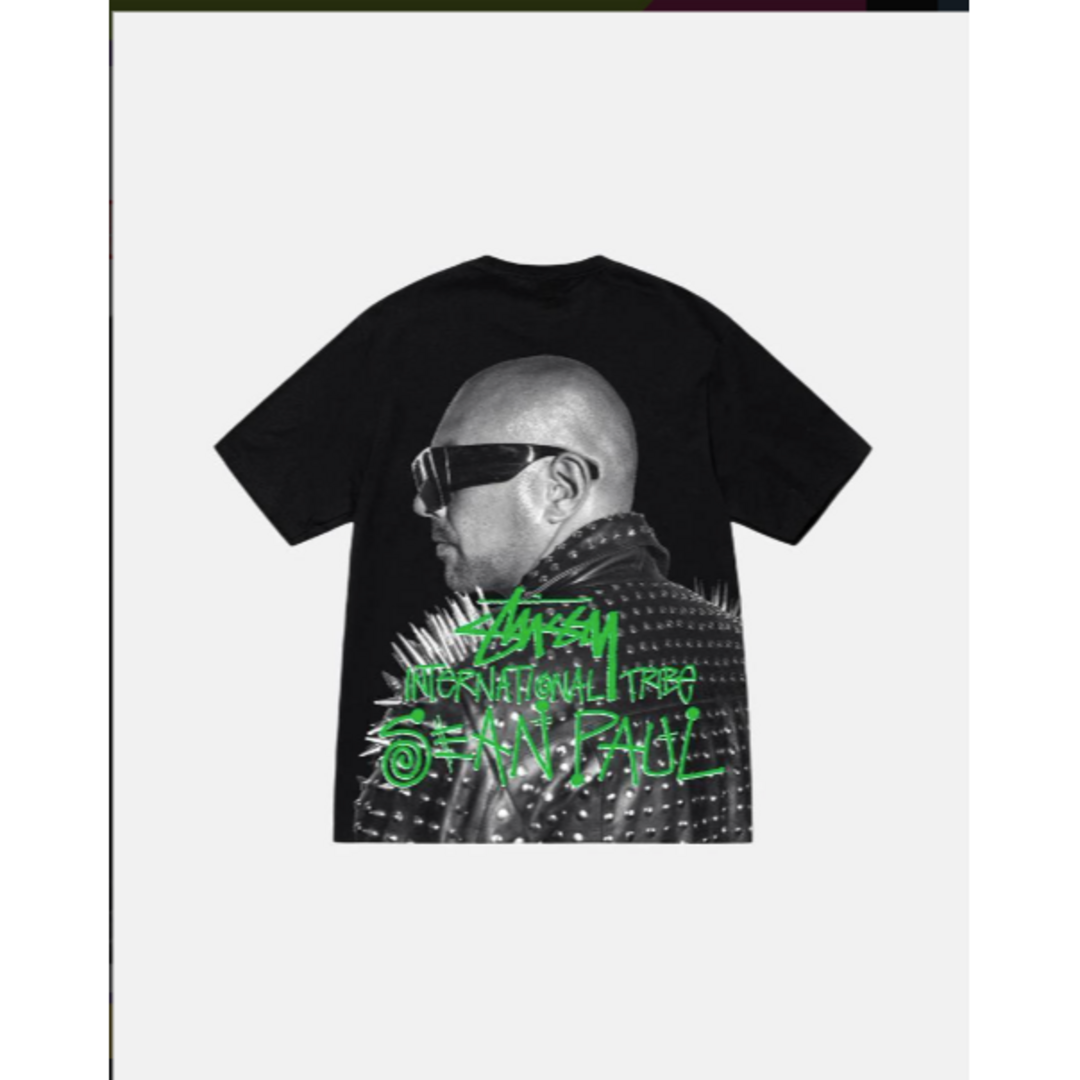 Stussy Sean Paul tシャツ black L - Tシャツ/カットソー(半袖/袖なし)