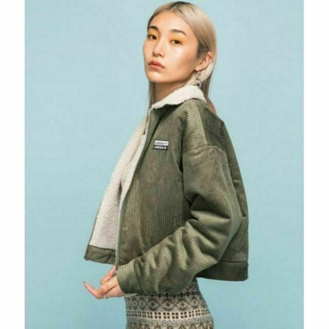 Originals(adidas) - adidas コーデュロイ ボアブルゾン ジャケット