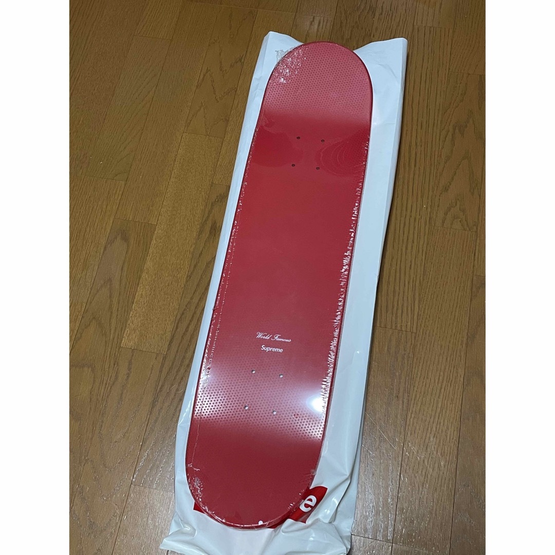 Supreme(シュプリーム)のSupreme Logo Skate Deck RED 1st スポーツ/アウトドアのスポーツ/アウトドア その他(スケートボード)の商品写真