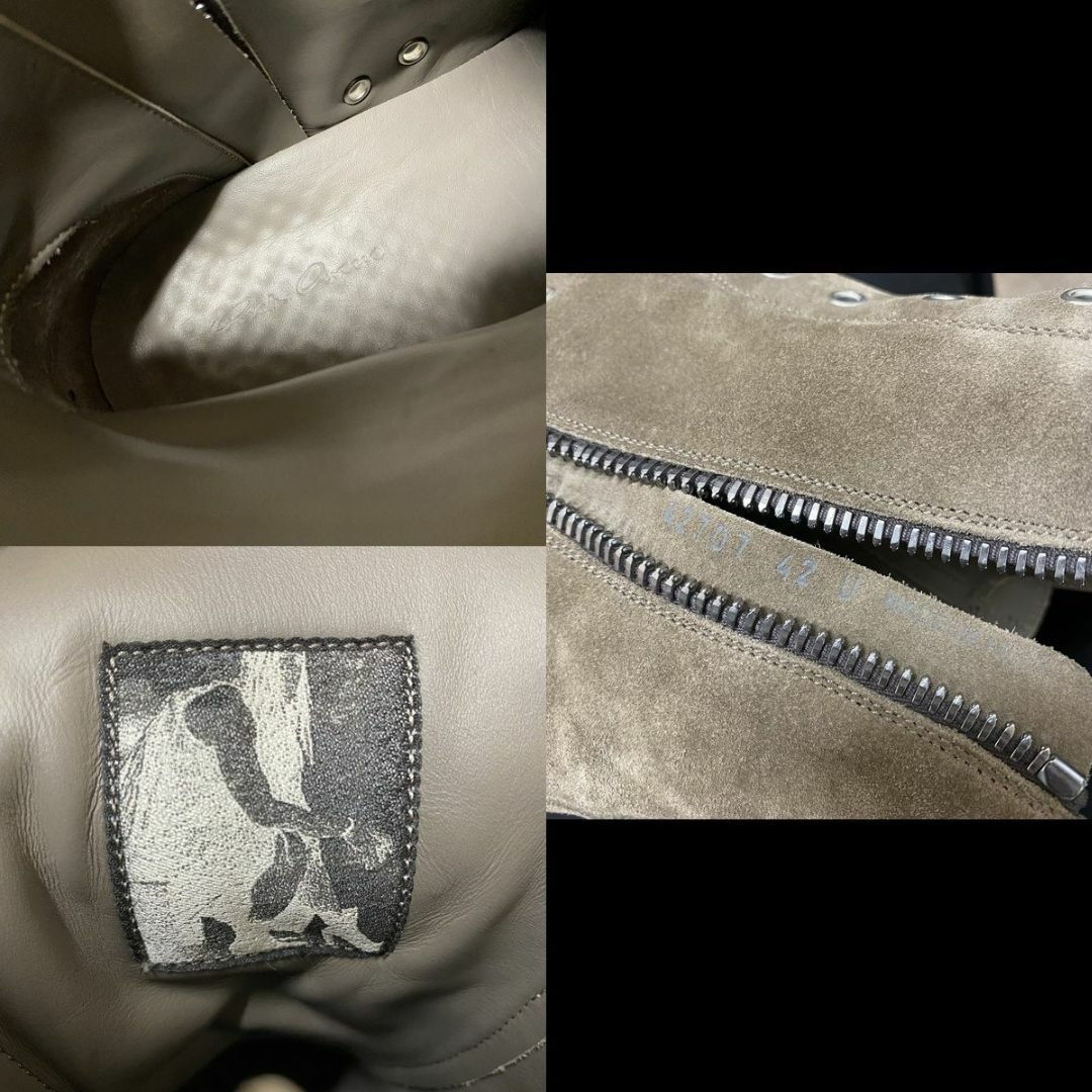 23 Rick Owens リックオウエンス SNEAKERS / MILK