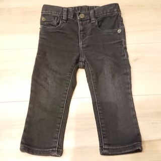 ベビーギャップ(babyGAP)の12-18month 黒デニム(パンツ)