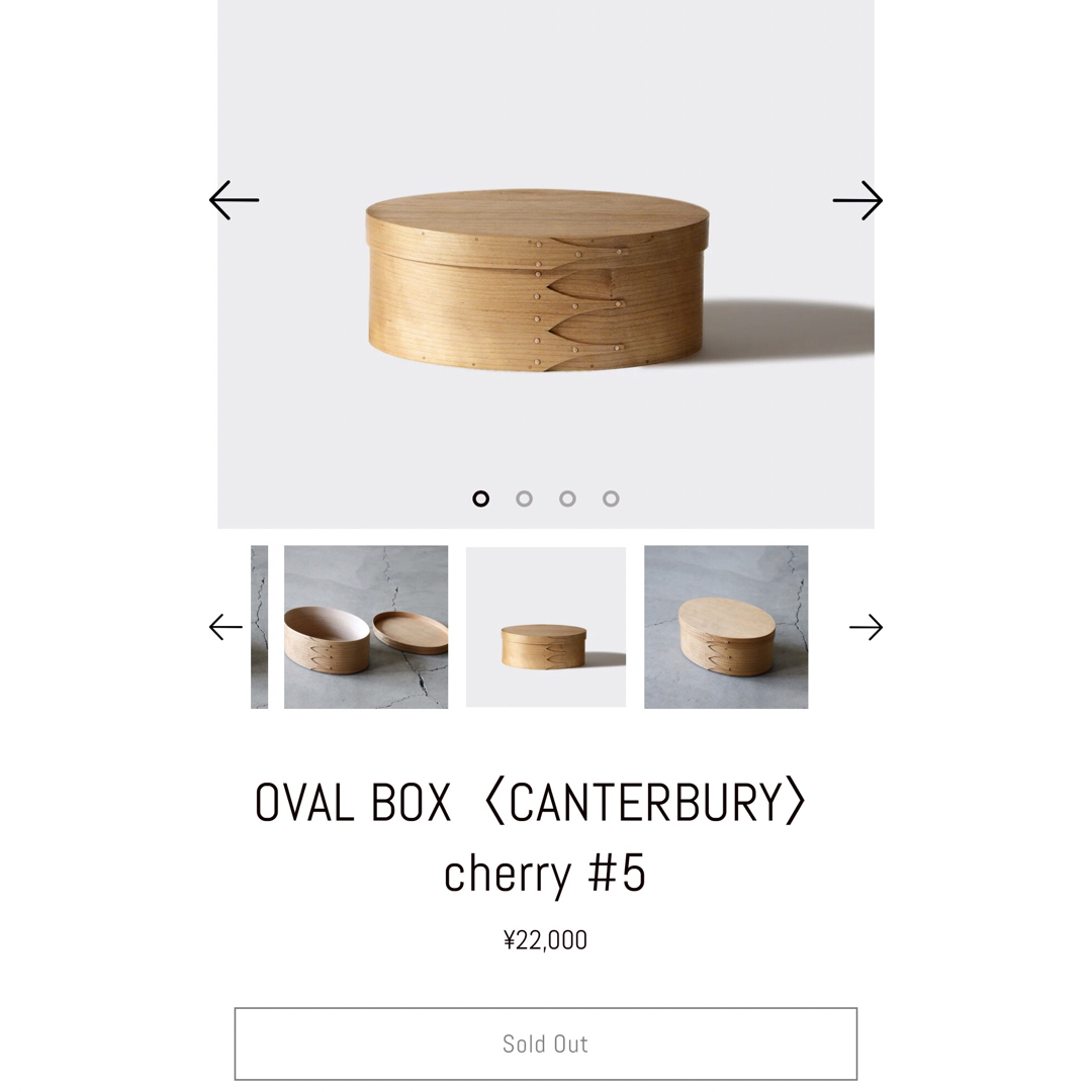 18500円 IFUJIイフジ OVAL BOX〈CANTERBURY〉cherry #5 reduktor.com.tr