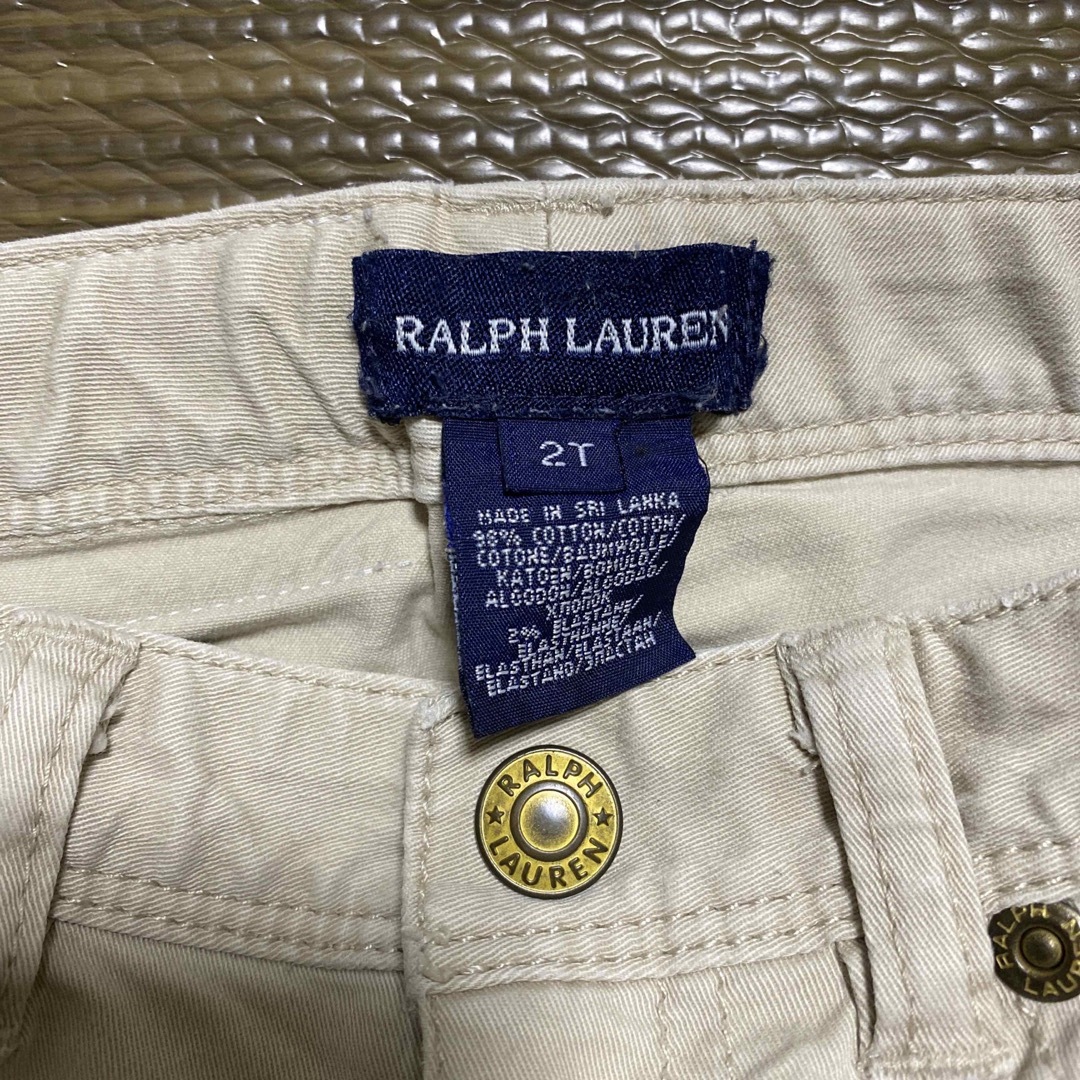 Ralph Lauren ラルフローレン ベージュズボン 2T 80cm 90cm ベビー服 チノパンツの通販 by meh's store｜ ラルフローレンならラクマ