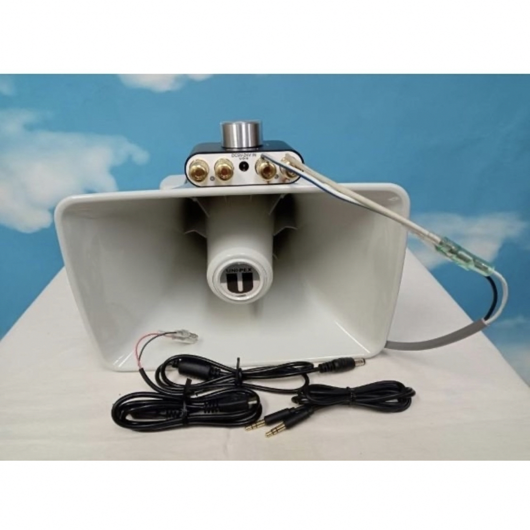 UNI-PEX ユニペックス 10Wスピーカー Bluetoothアンプ黒-