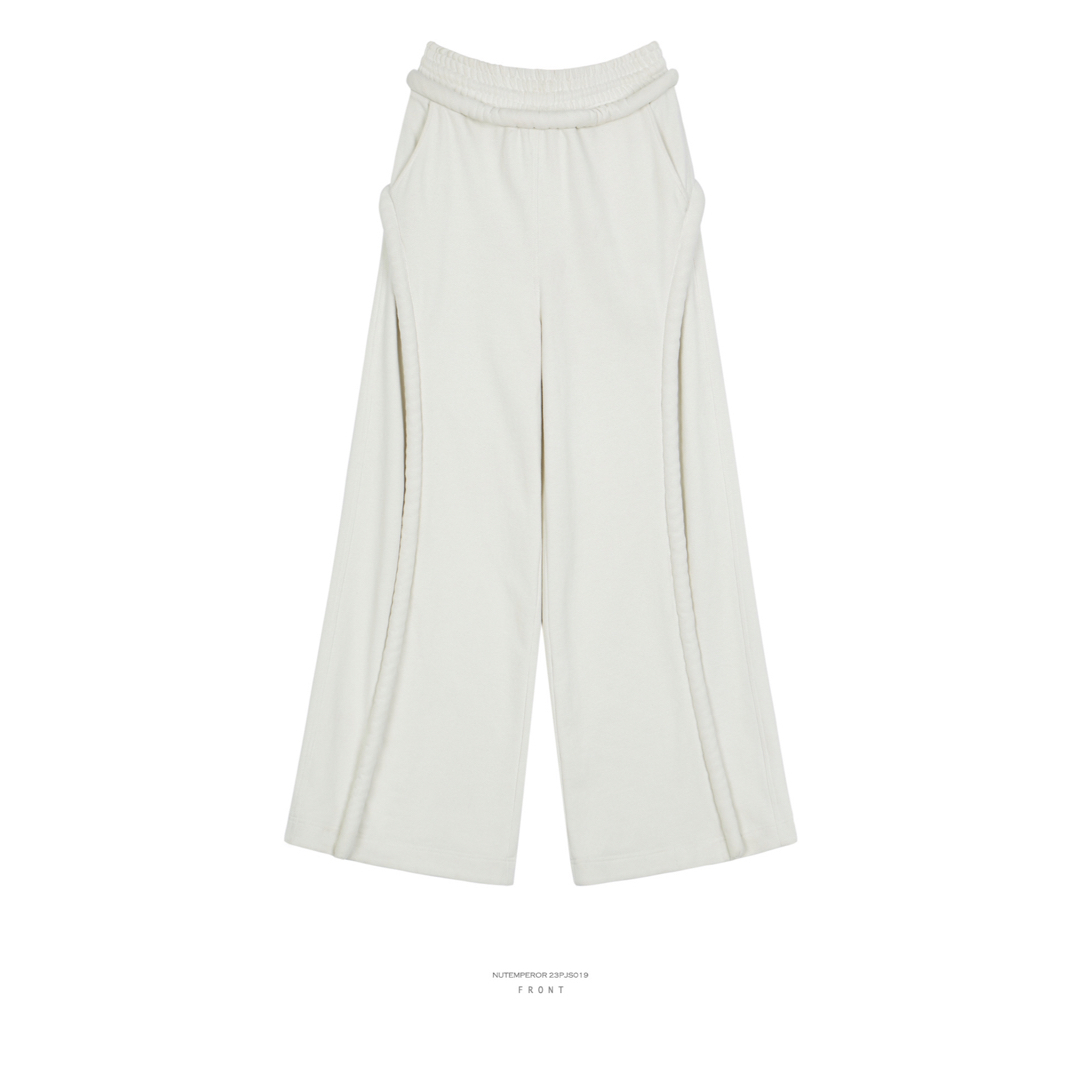 NUTEMPEROR / ナットエンペラー - WIDE SWEAT PANTS (GREY NUTEMPEROR / ナットエンペラー - WIDE SWEAT PANTS (GREY