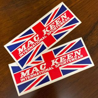 《ヴィンテージ 》MACKEEN  デニム  ステッカー  2枚組  非売品(シール)