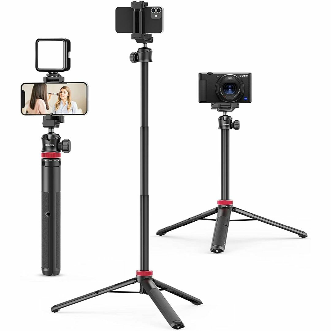 Ulanzi MT-44 三脚 スマホ三脚 カメラ三脚 147cm ビデオカメラ