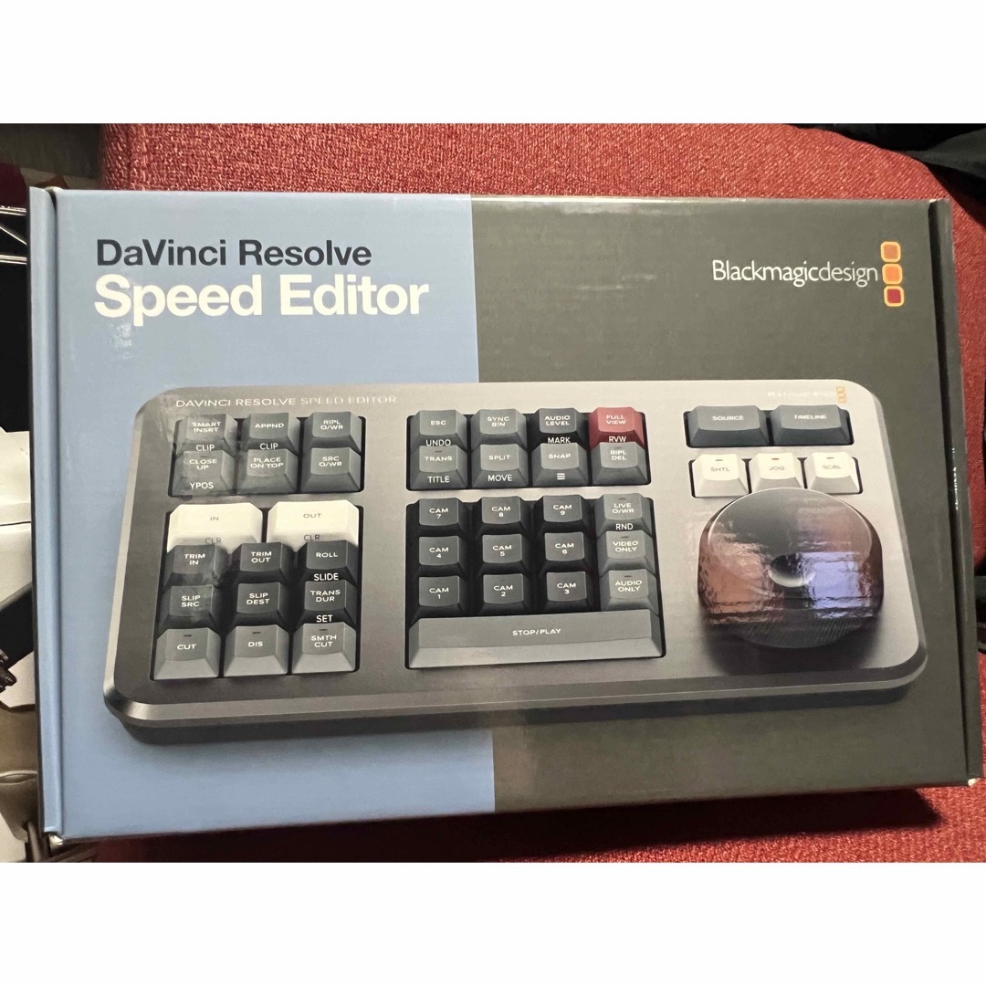 DaVinci Resolveの Speed Editor スマホ/家電/カメラのPC/タブレット(PC周辺機器)の商品写真