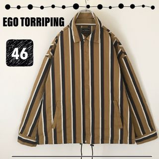 エゴトリッピング(EGO TRIPPING)のエゴトリッピング★STRIPE SWINGTOP★ストライプ スィングトップ(ブルゾン)