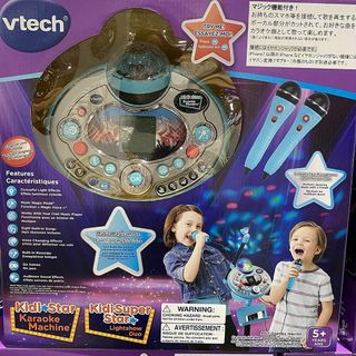 076 カラオケマシーン　VTECH キッズスター　マジック機能付き(その他)