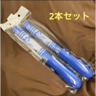 チュウニチドラゴンズ(中日ドラゴンズ)の【新品未使用】中日ドラゴンズ　LEDスティックライト(ブルー・ドアラ ) 2本(応援グッズ)