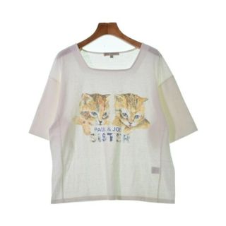 ポール&ジョーシスター(PAUL & JOE SISTER)のPAUL&JOE SISTER Tシャツ・カットソー 1(S位) 白 【古着】【中古】(カットソー(半袖/袖なし))