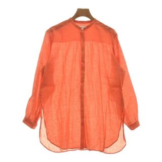 ユナイテッドアローズ(UNITED ARROWS)のUNITED ARROWS カジュアルシャツ 38(M位) オレンジ 【古着】【中古】(シャツ/ブラウス(長袖/七分))