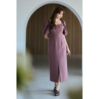 公式正規店 her lip to Riviera Double Bow Dress ロングワンピース