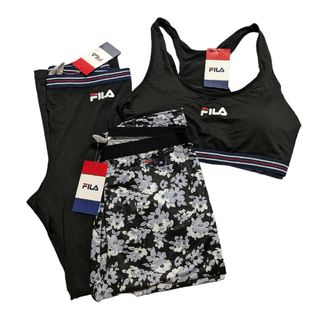 フィラ(FILA)の新品！タグ付き♪FILAスポーツウェア３点セット(トレーニング用品)