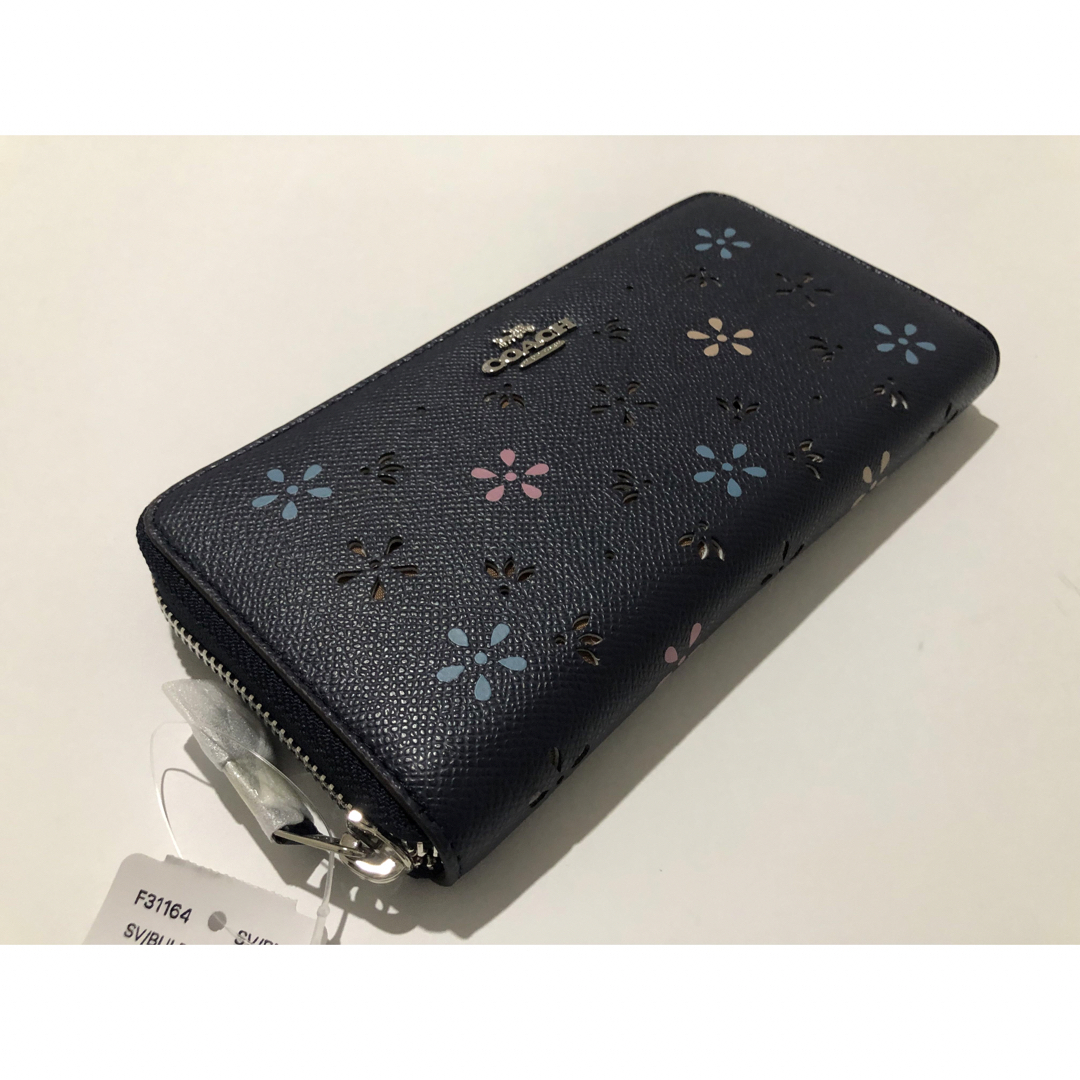 COACH - K 新品未使用 F31164 COACH コーチ 長財布 ネイビーの通販 by