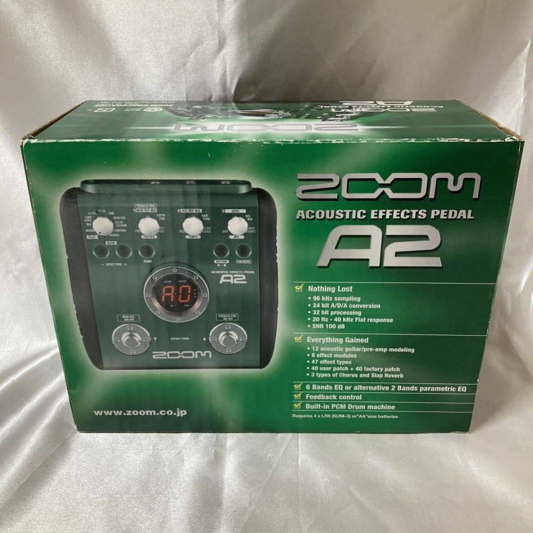 の正規 新同 アコースティックマルチエフェクター ズーム A2 ZOOM